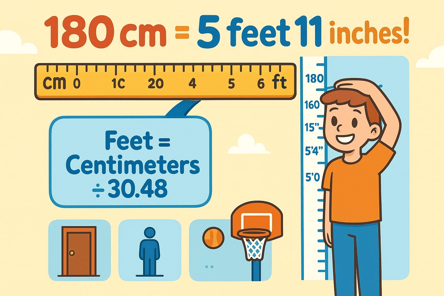 Centimeters to Feet Converter 1