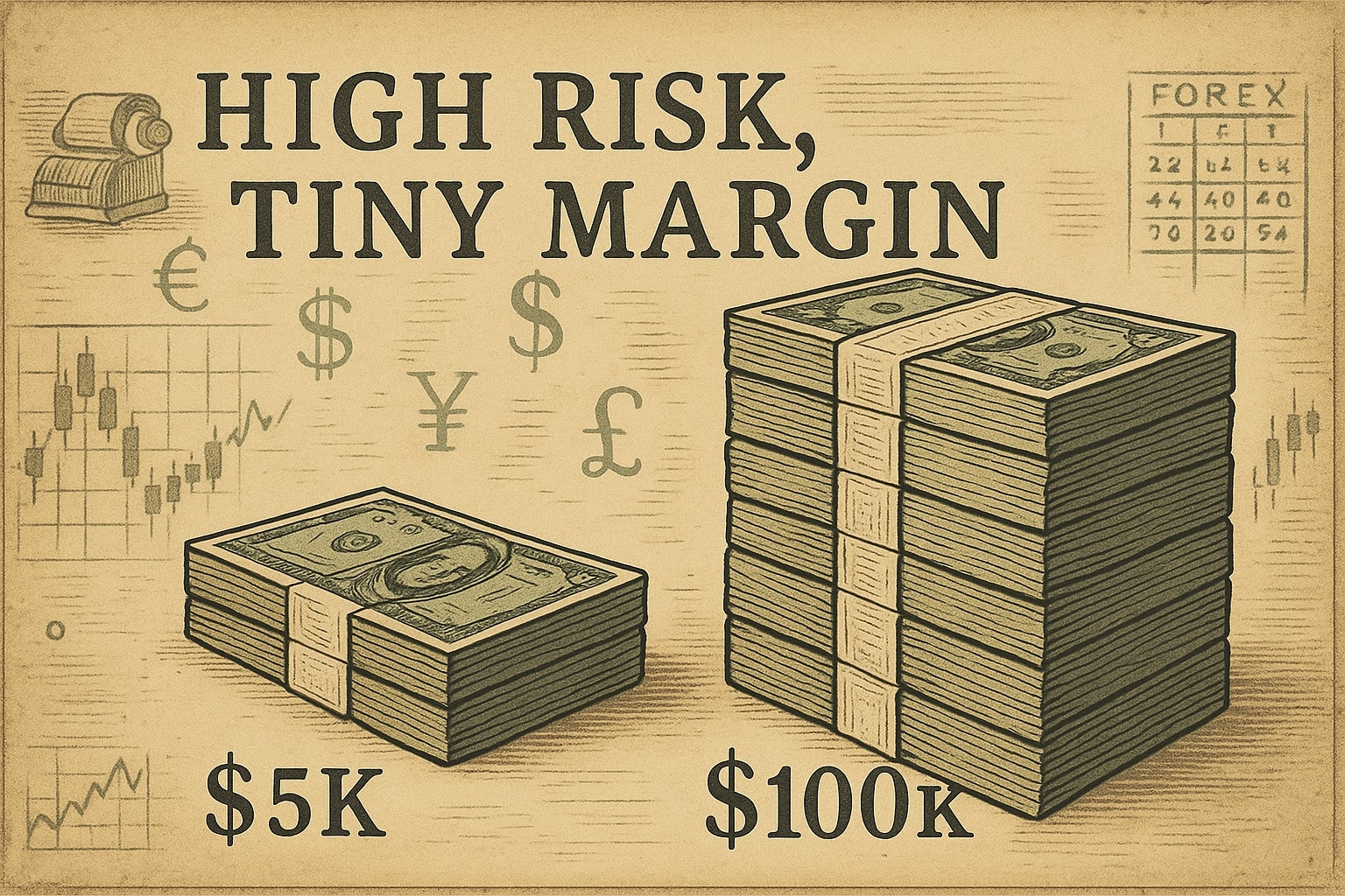 Demonstrates how the Currency Exchange Margin Calculator works with input fields and instant results that help users solve problems with ease.
