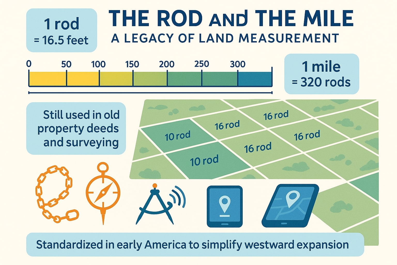 Rods to Miles 2