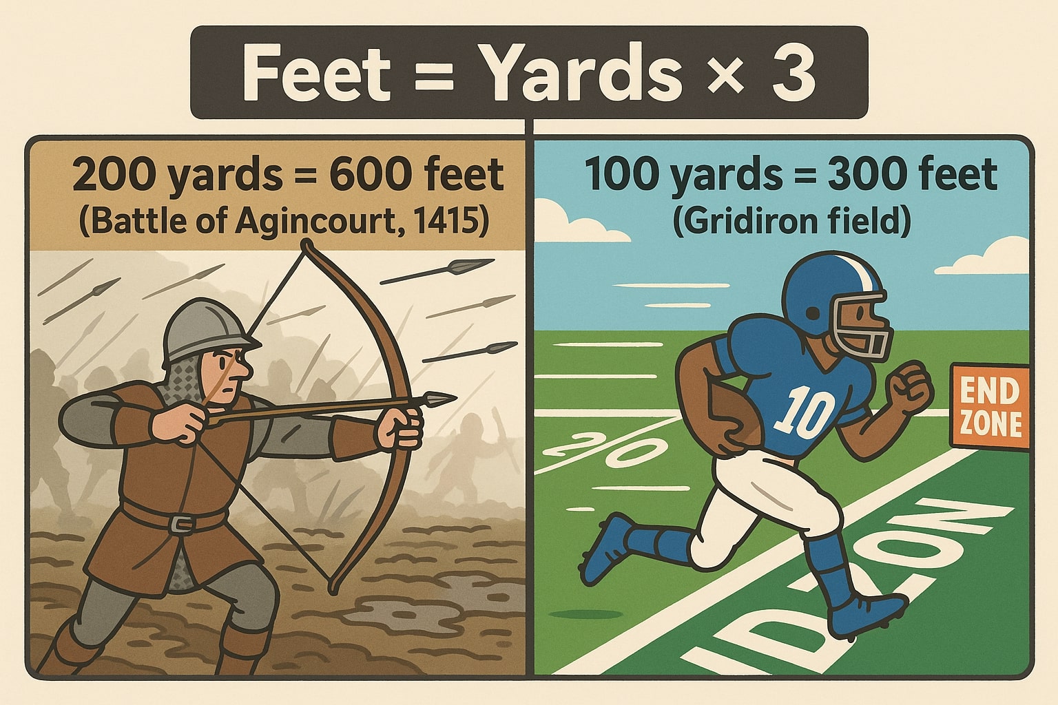 Yards to Feet 2
