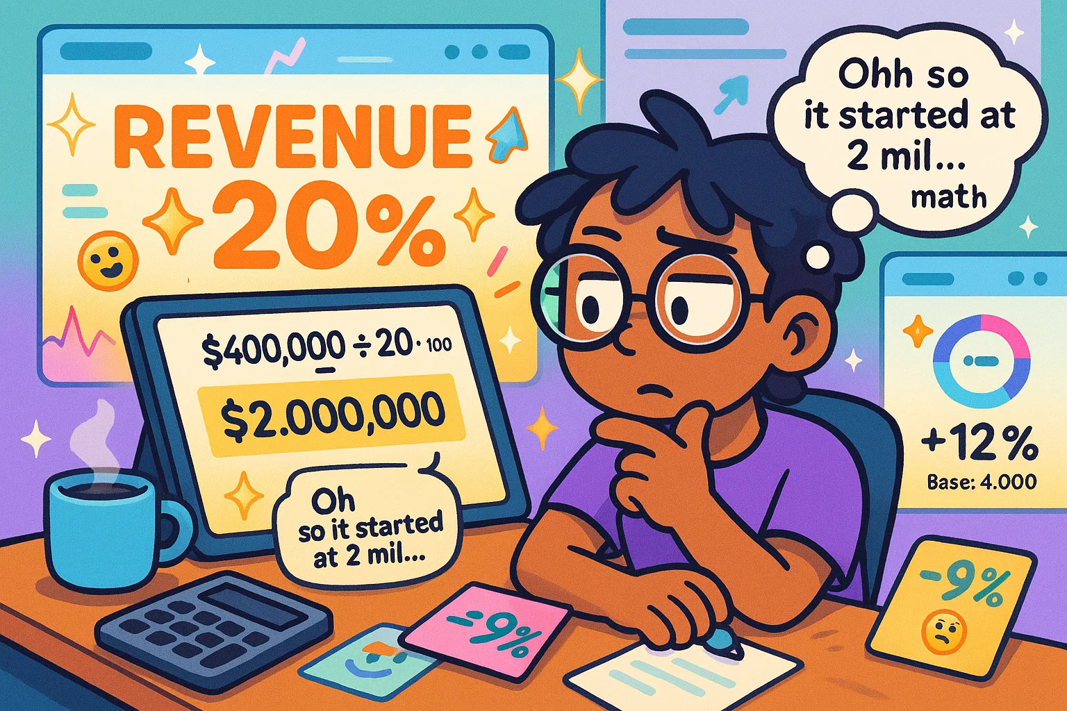 Base Value from Percentage Calculator