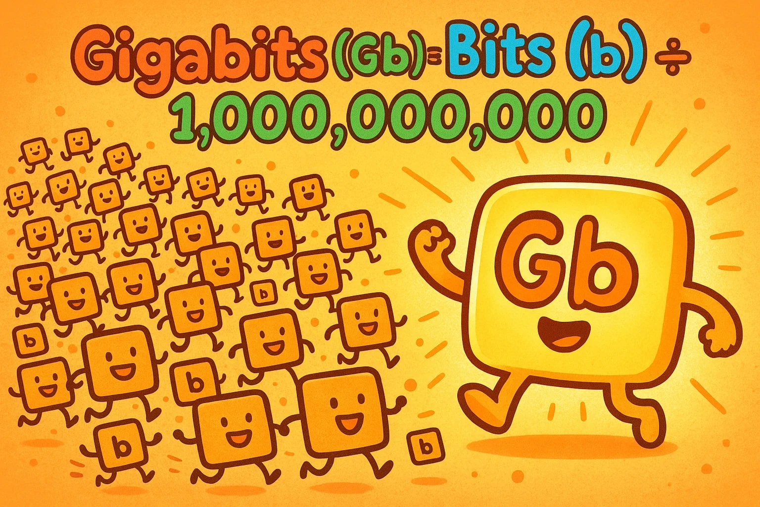 Bits To Gigabits Converter