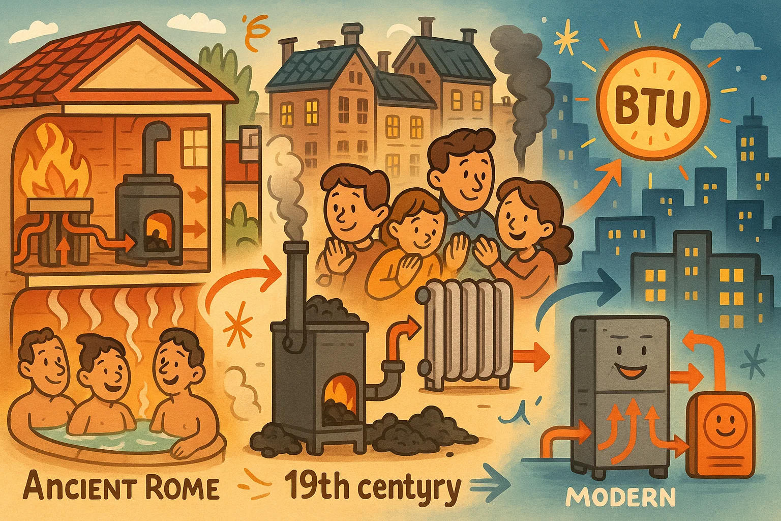 Heating BTU Calculator