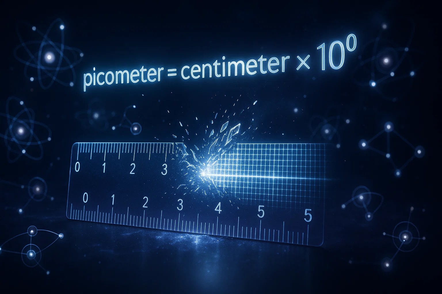 Centimeters to Picometers Converter