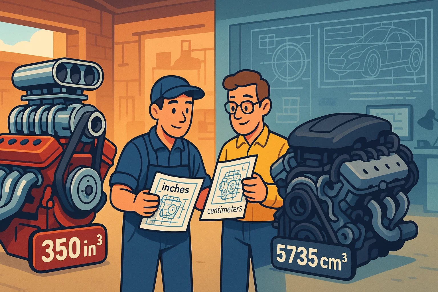 Cubic Centimeters to Cubic Inches Converter