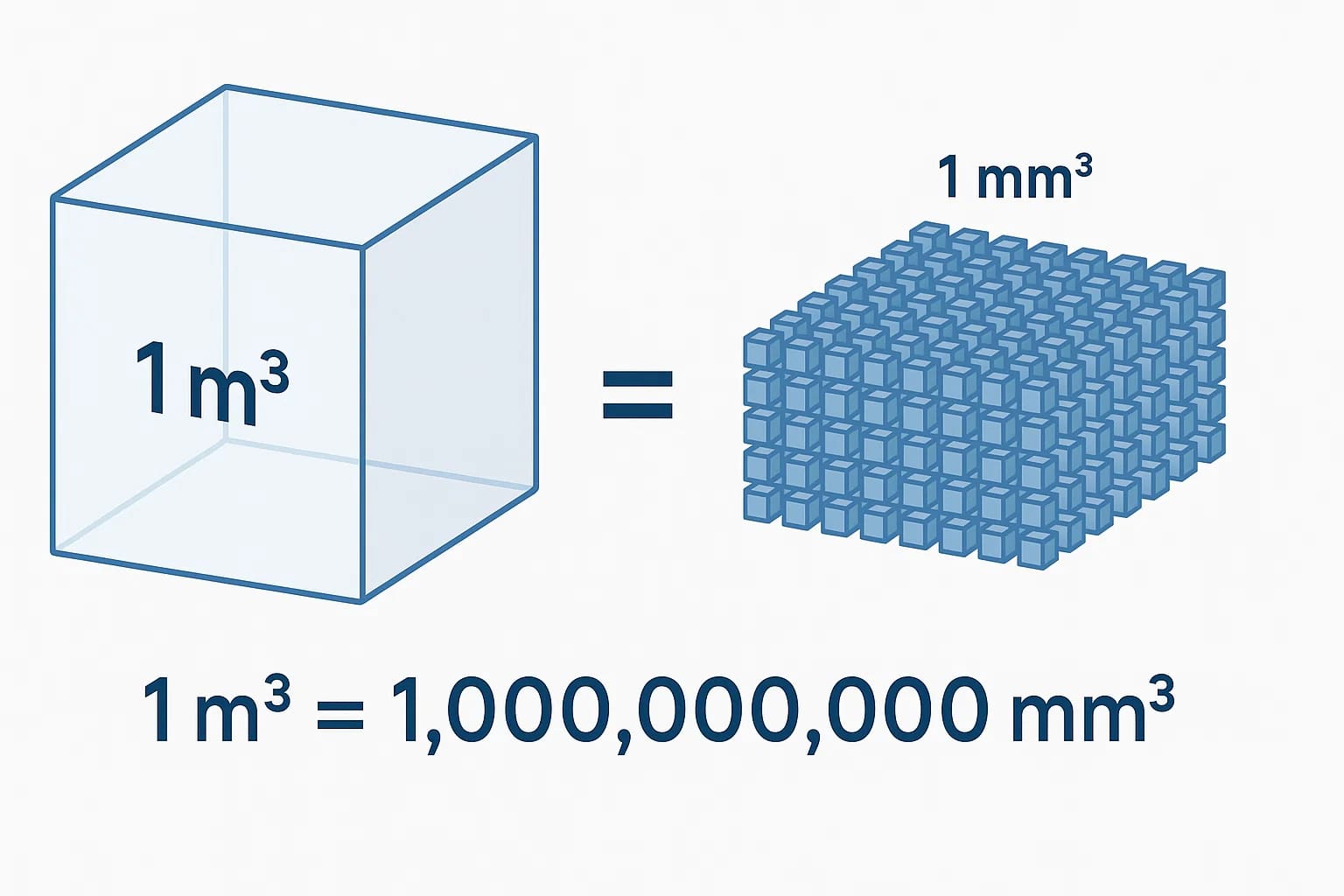 Cubic Meters to Cubic Millimeters Converter