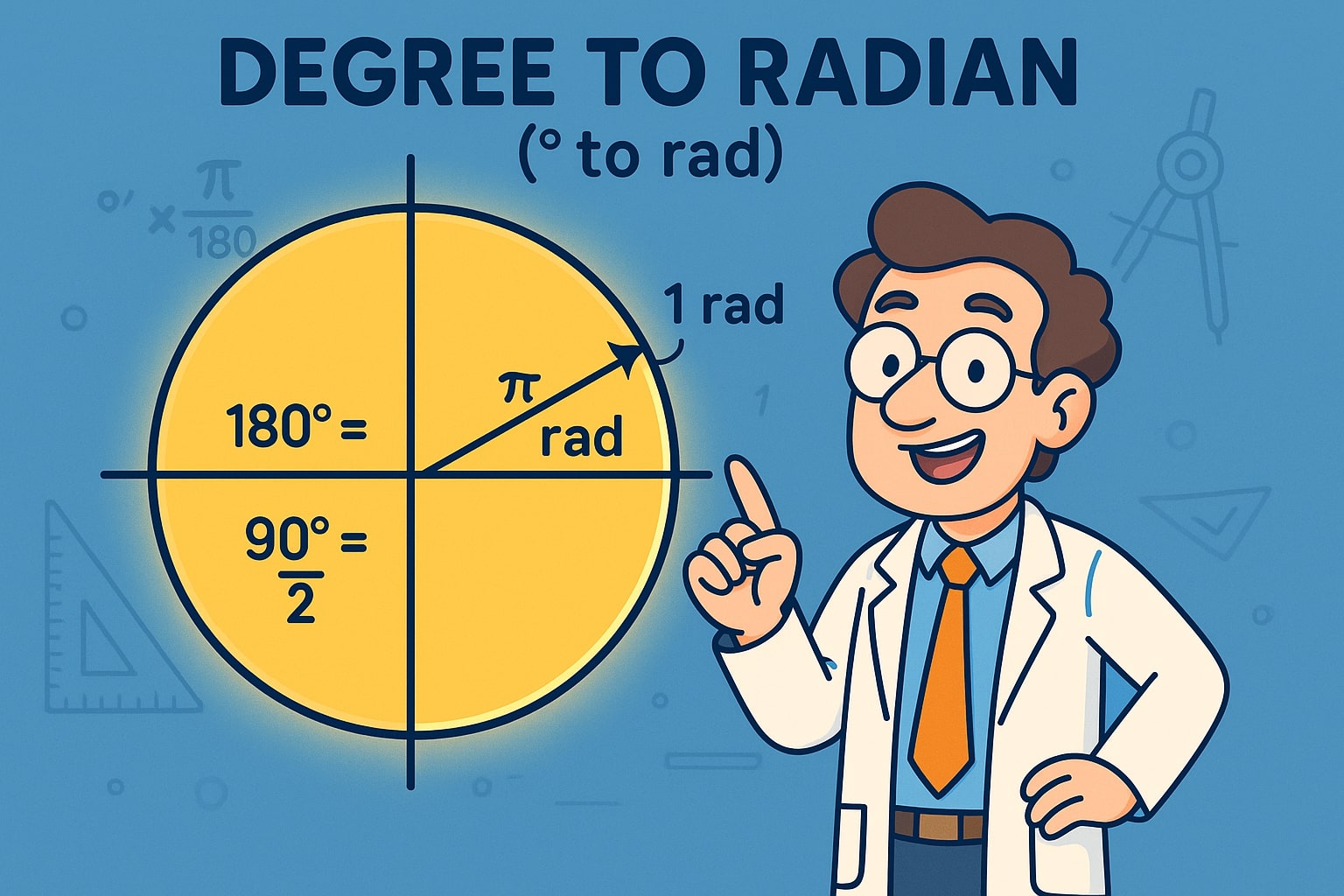Degrees to Radians Converter