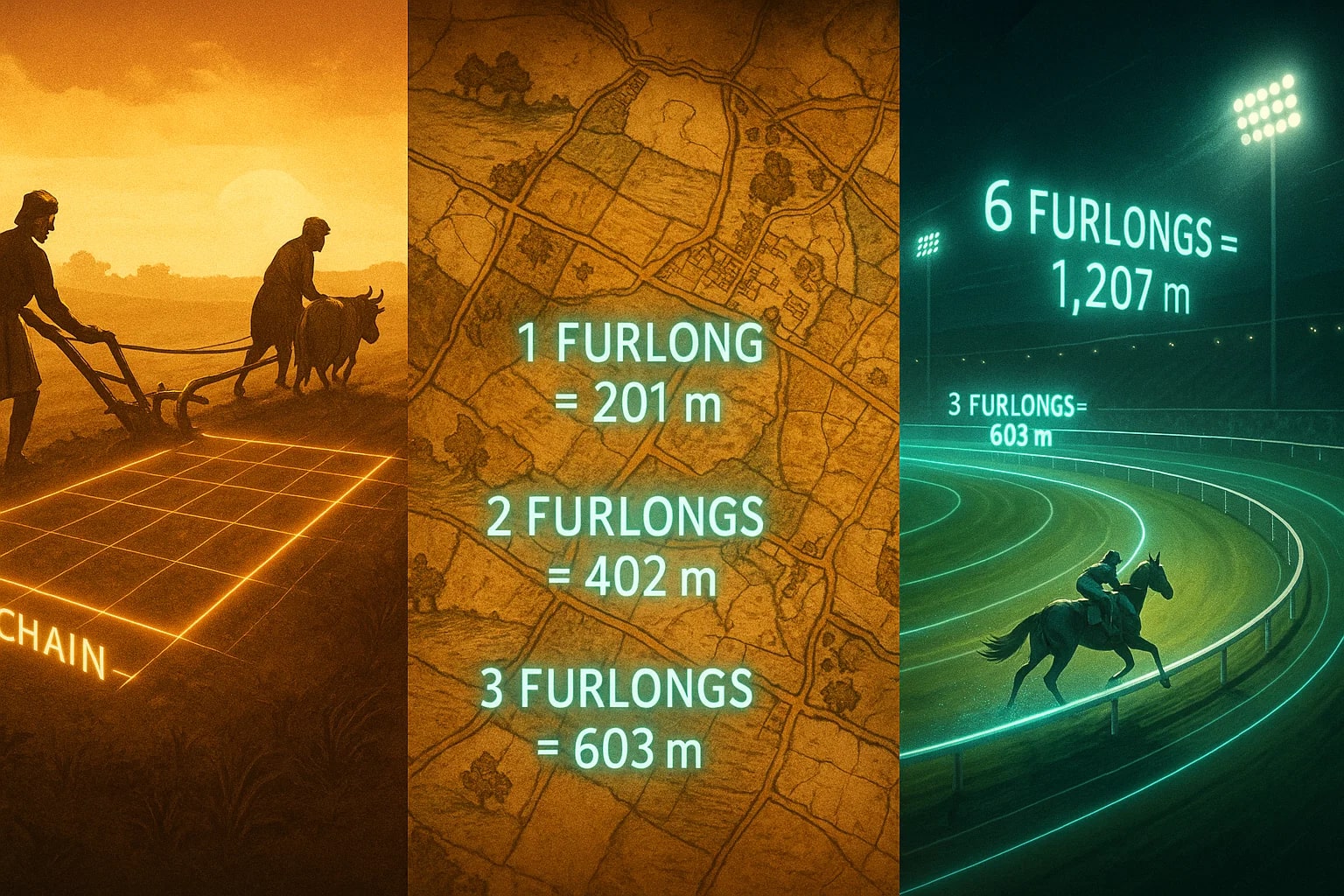 Furlongs to Meters Converter