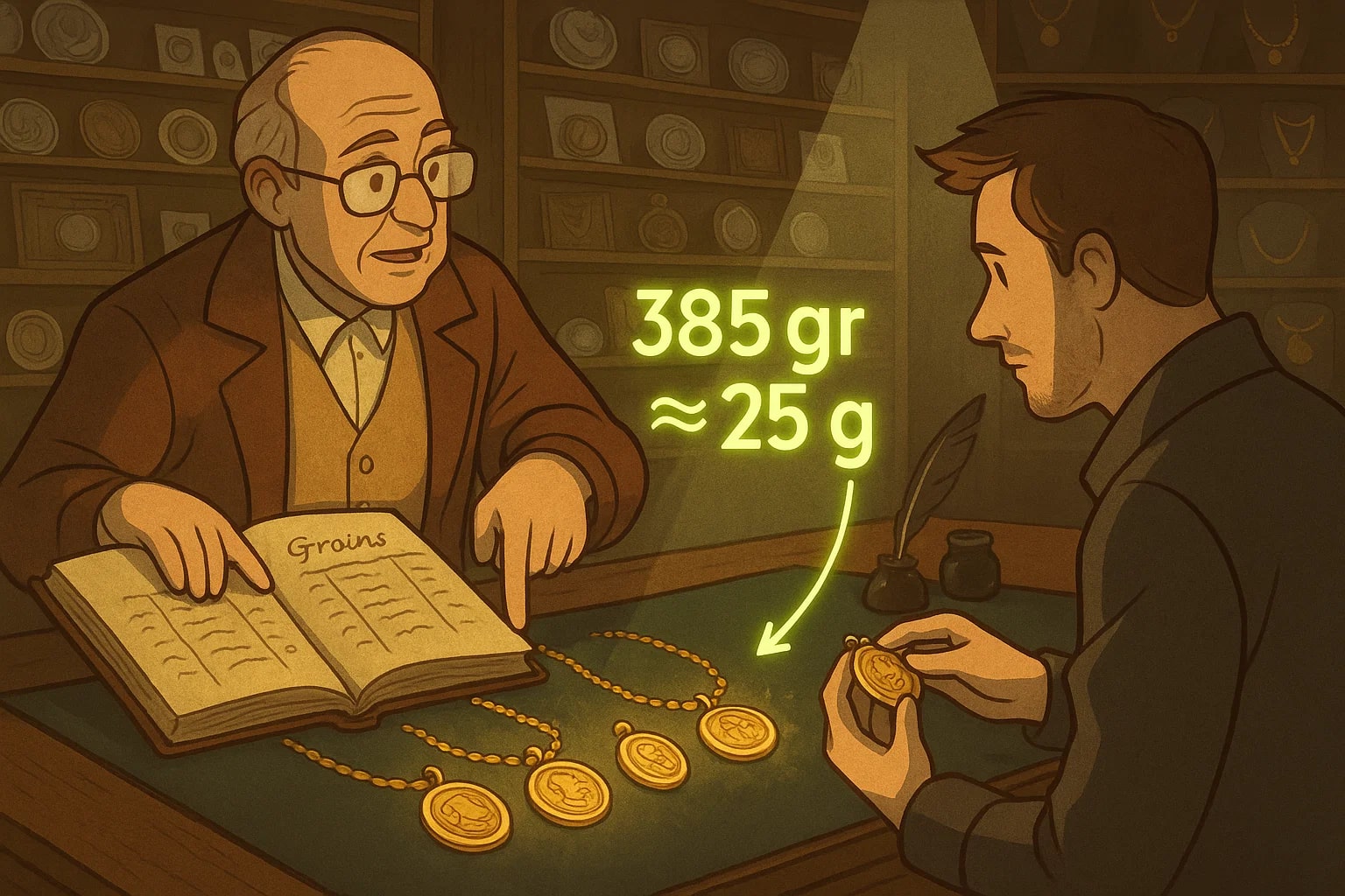 Grains to Grams Converter