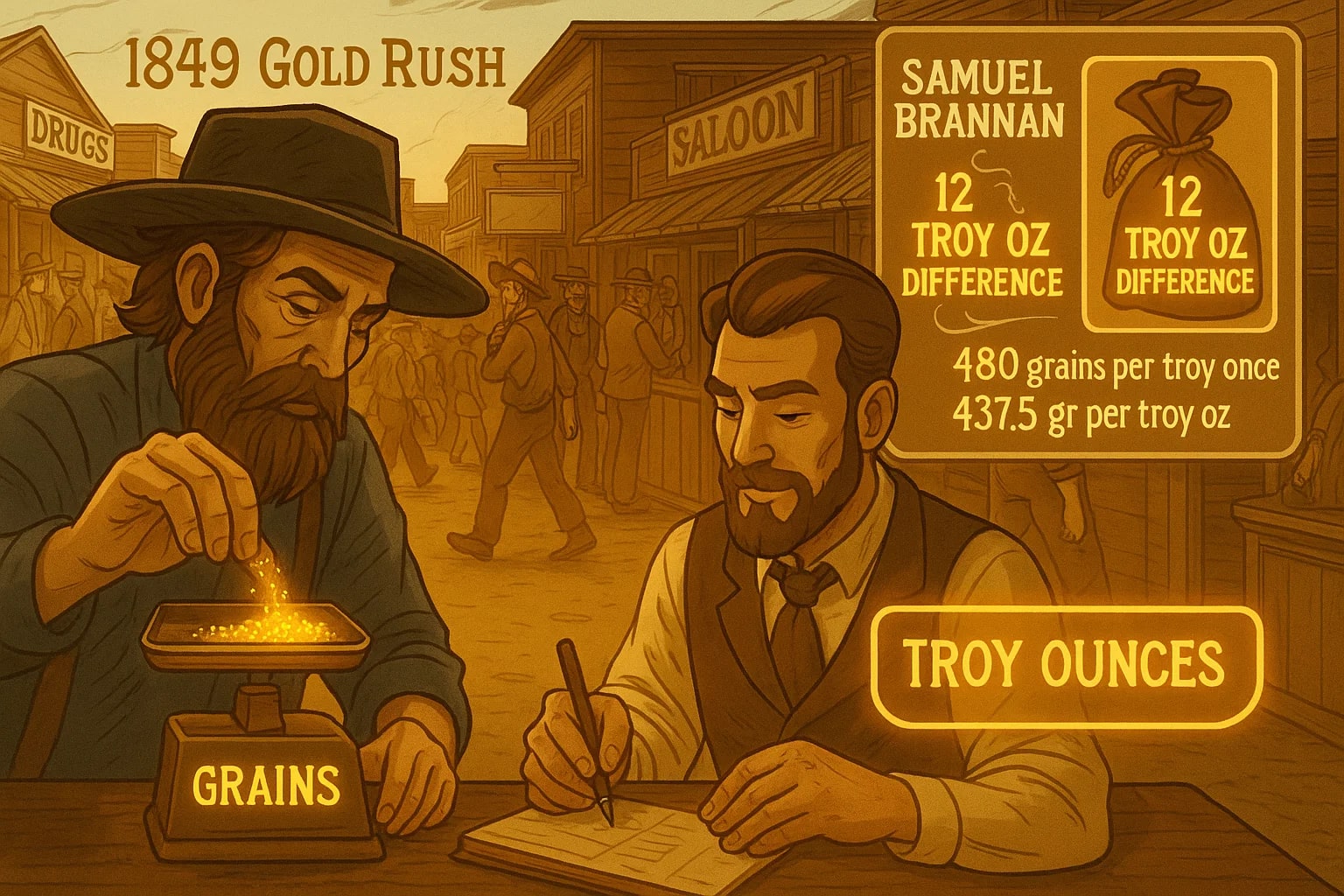 Grains to Ounces Converter