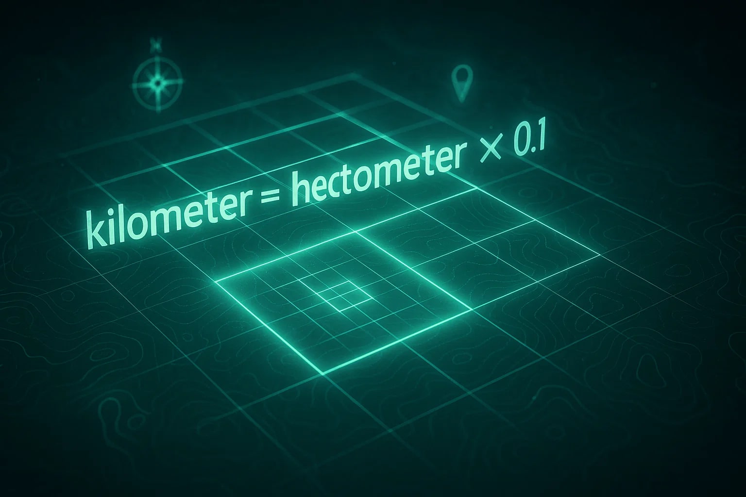 Hectometers to Kilometers Converter