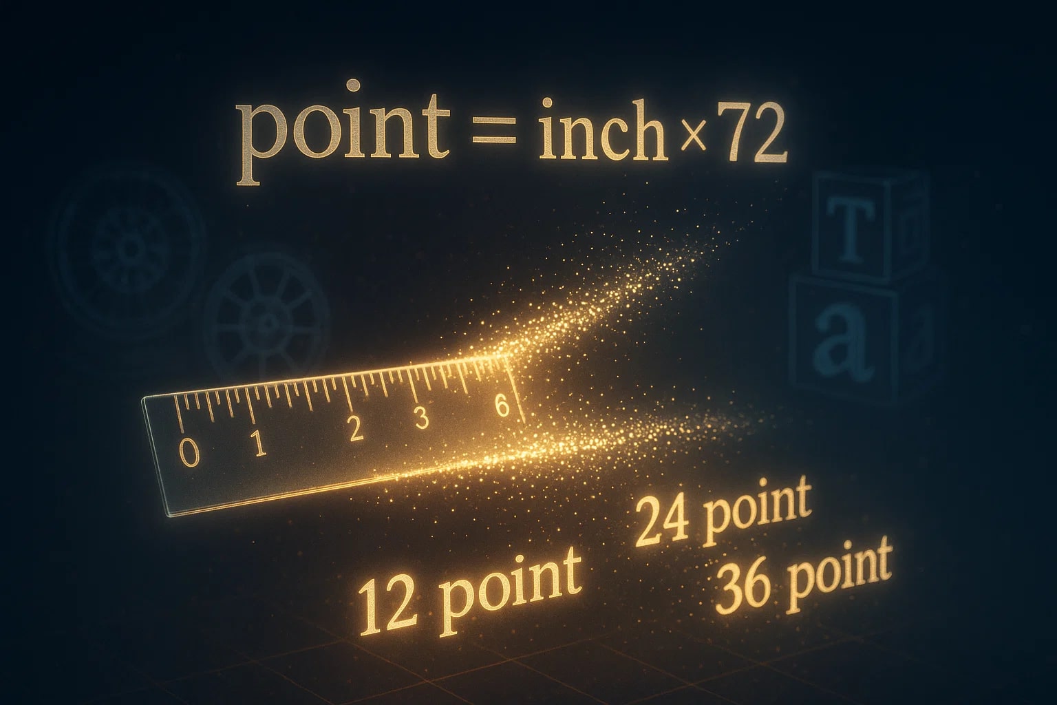 Inches to Points Converter