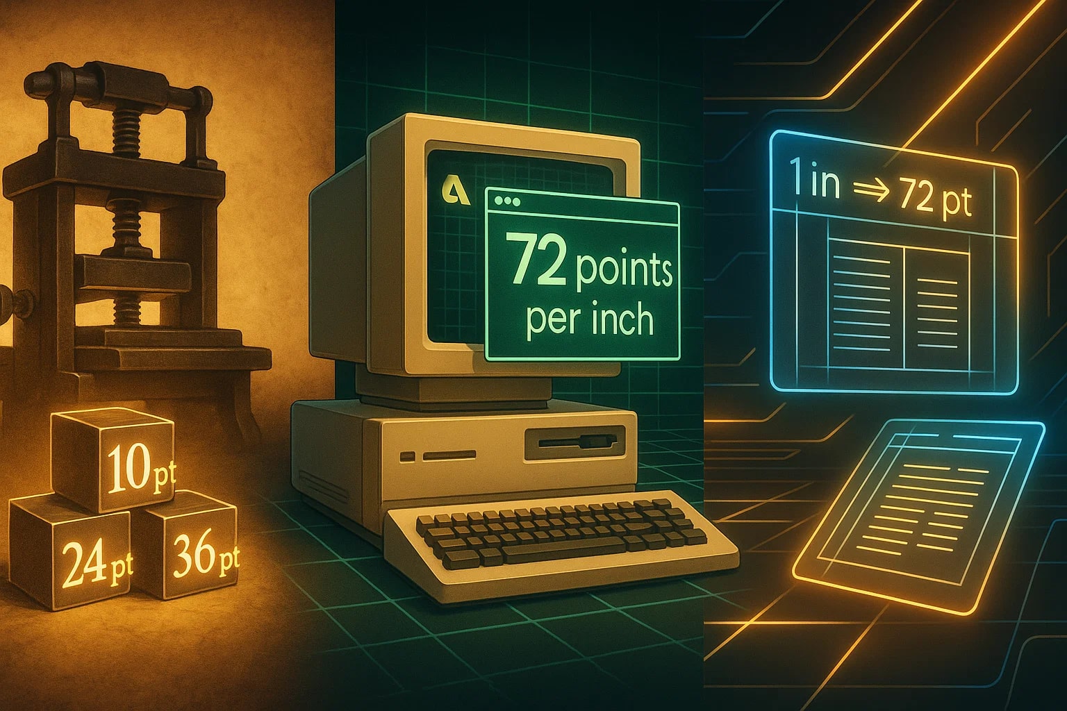Inches to Points Converter
