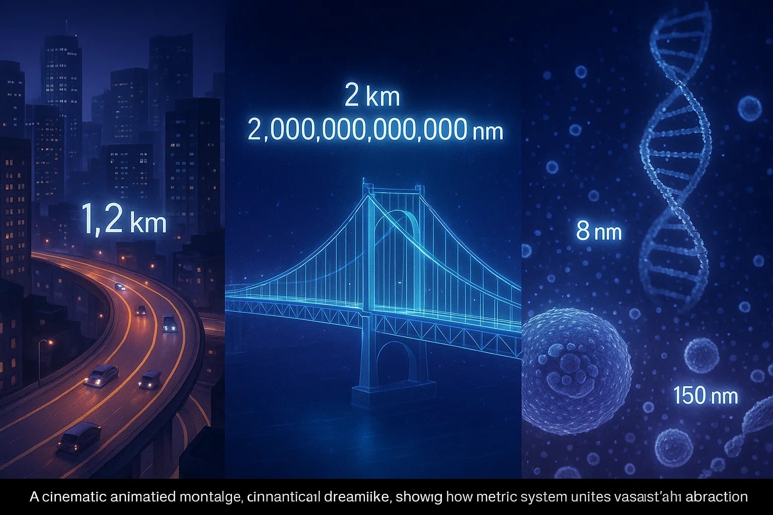 Kilometers to Nanometers Converter