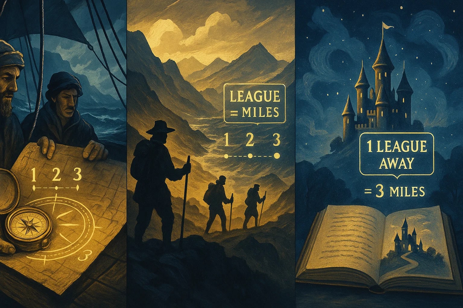 Leagues to Miles Converter