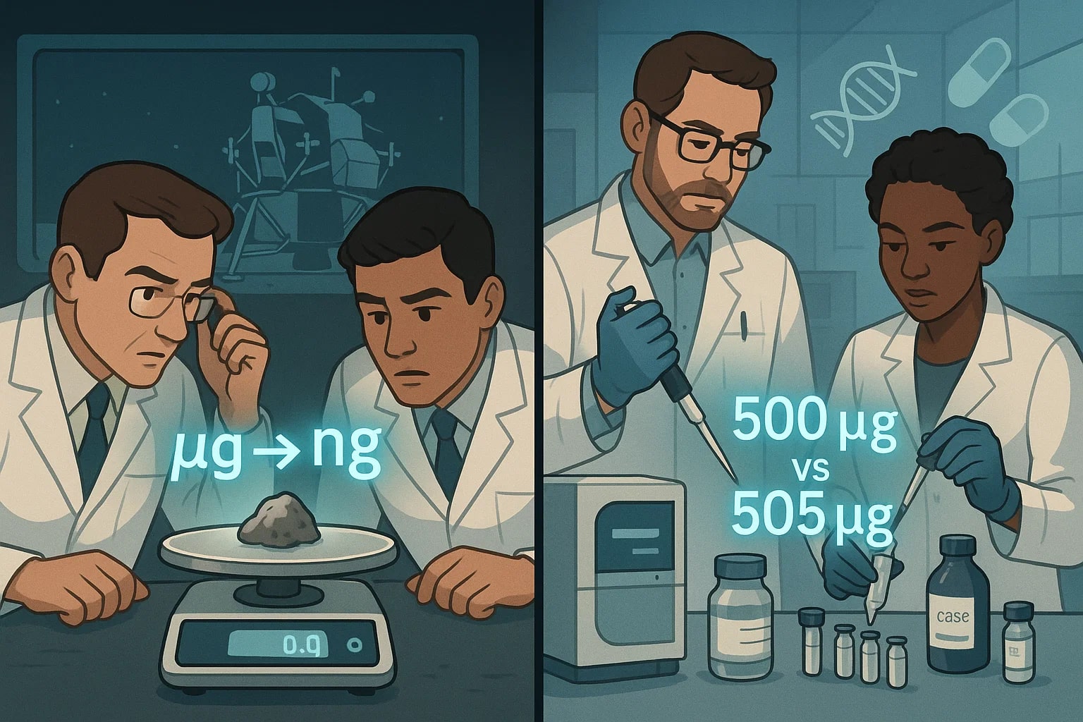 Micrograms to Nanograms Converter