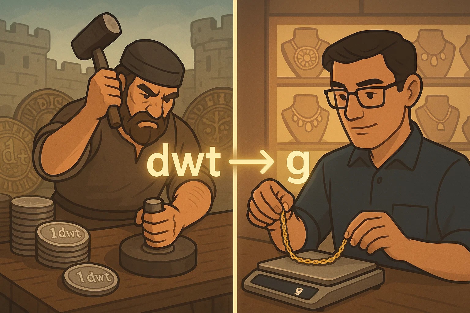 Pennyweights to Grams Converter