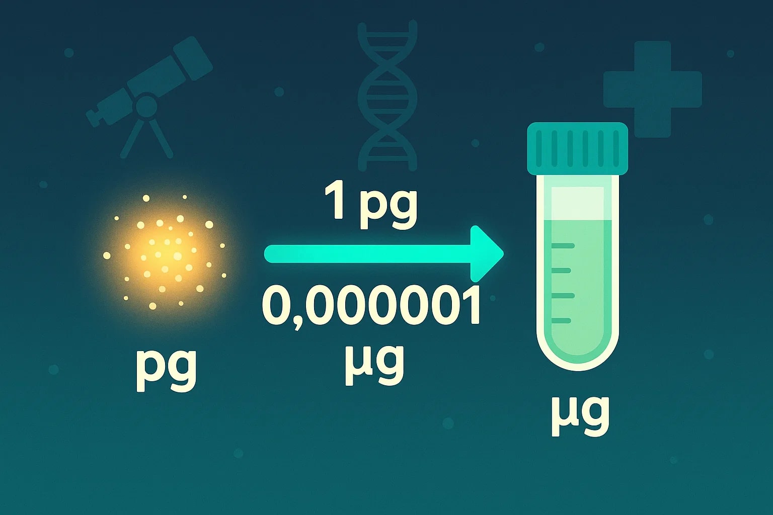 Picograms to Nanograms Converter