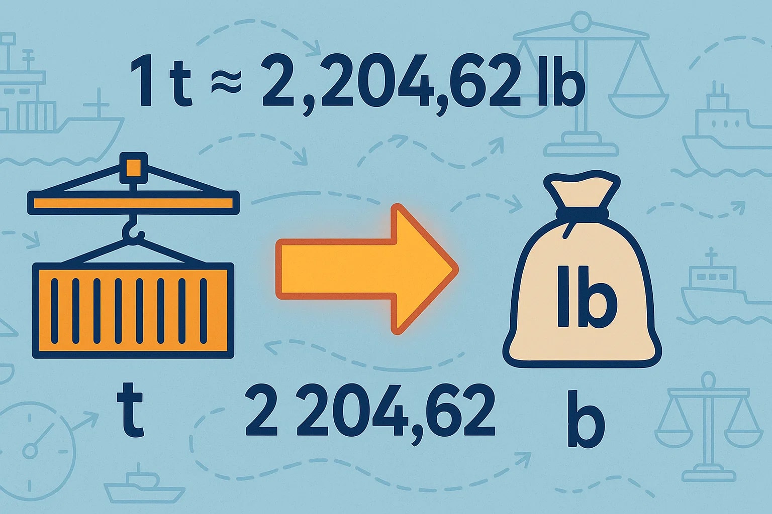 Tonnes to Pounds Converter