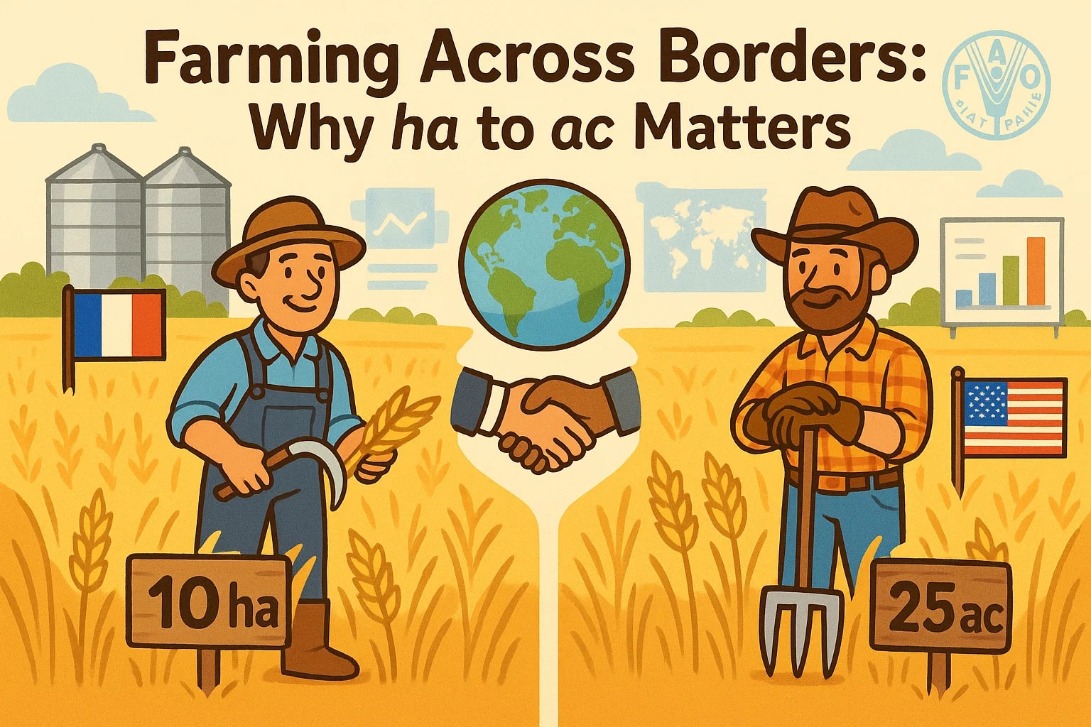  Hectares to Acres Converter