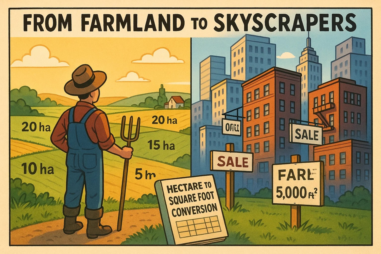  Hectares to Square foots Converter