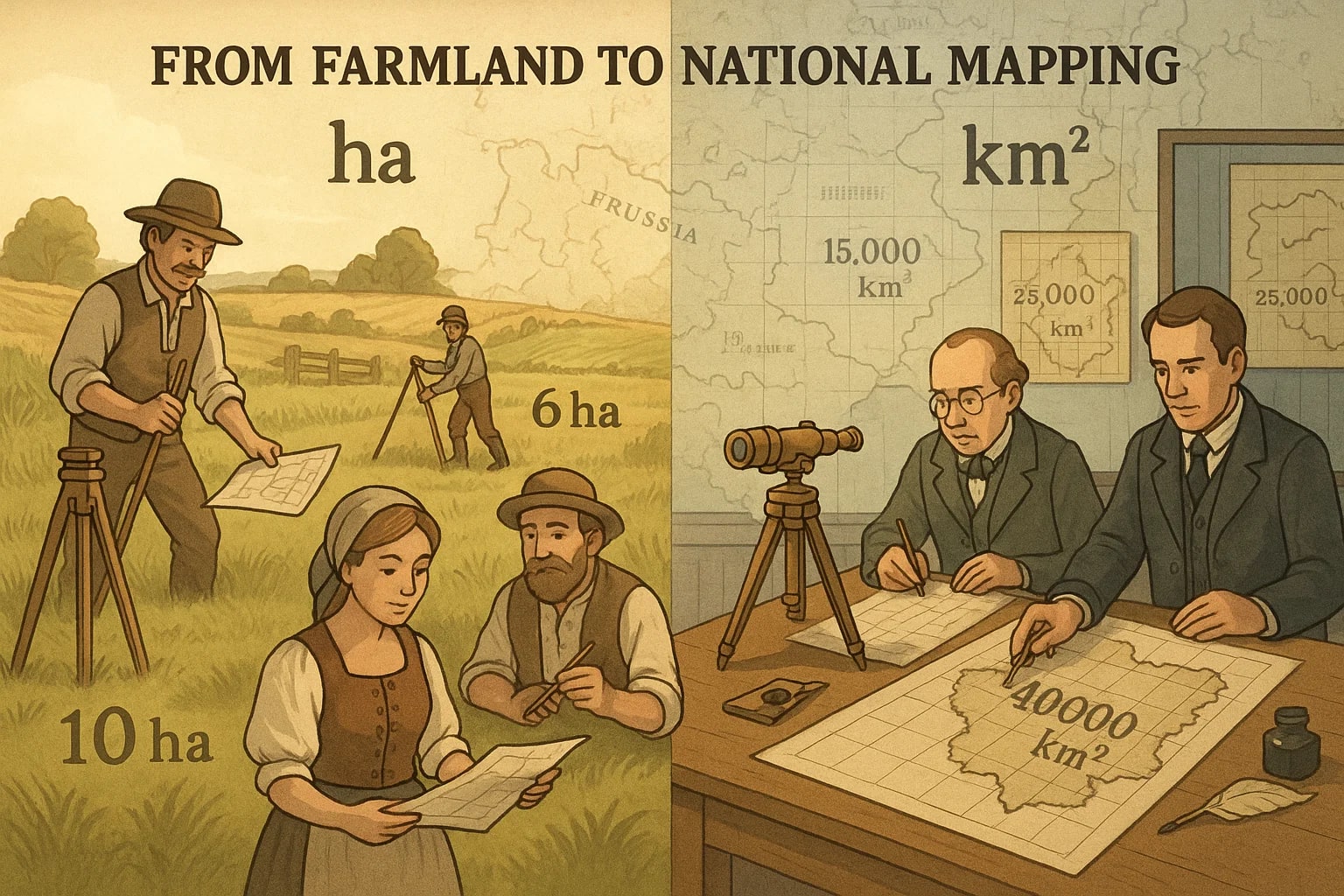 Hectares to Square kilometers Converter