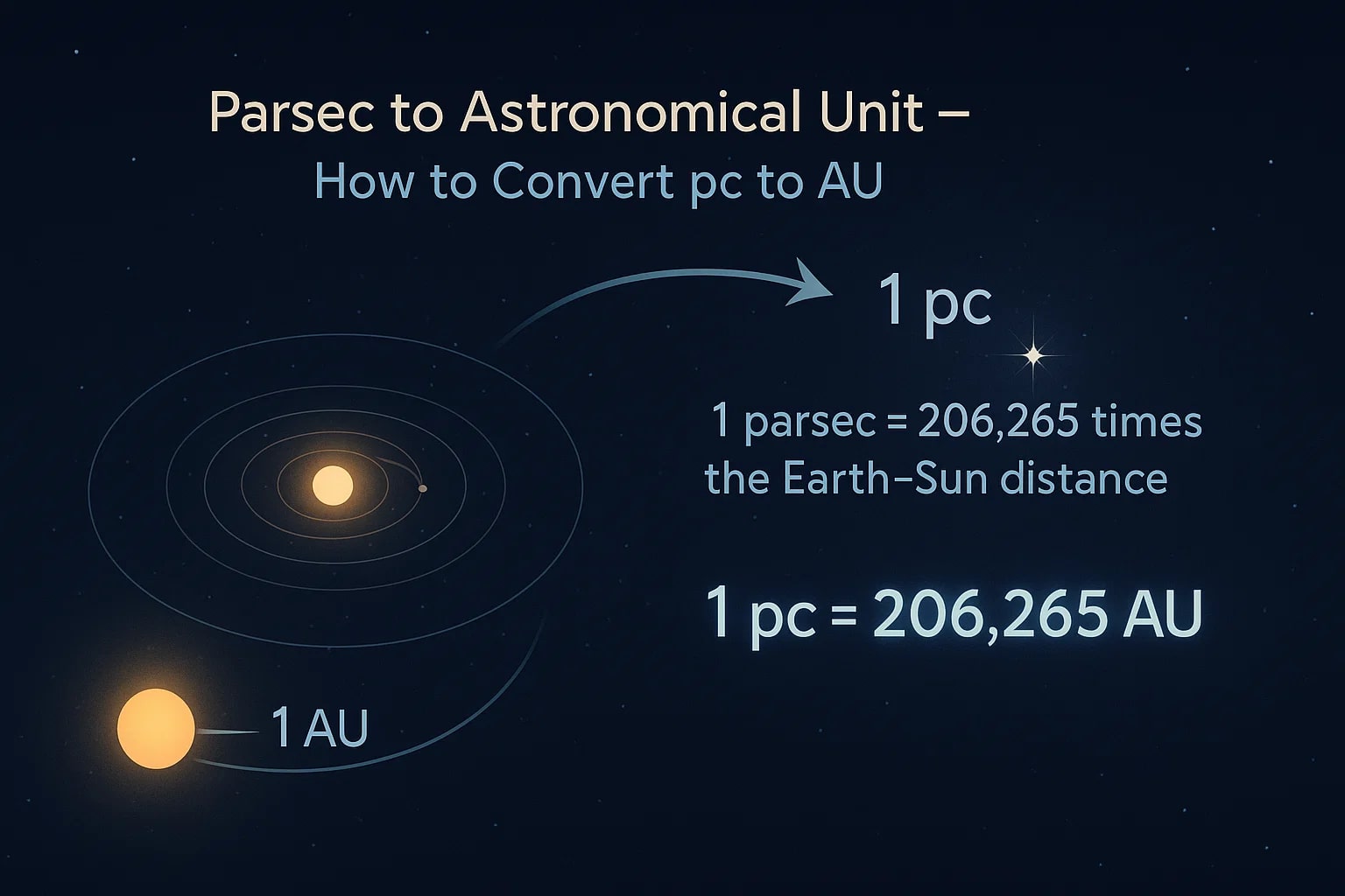  Parseces to Astronomicals unit Converter