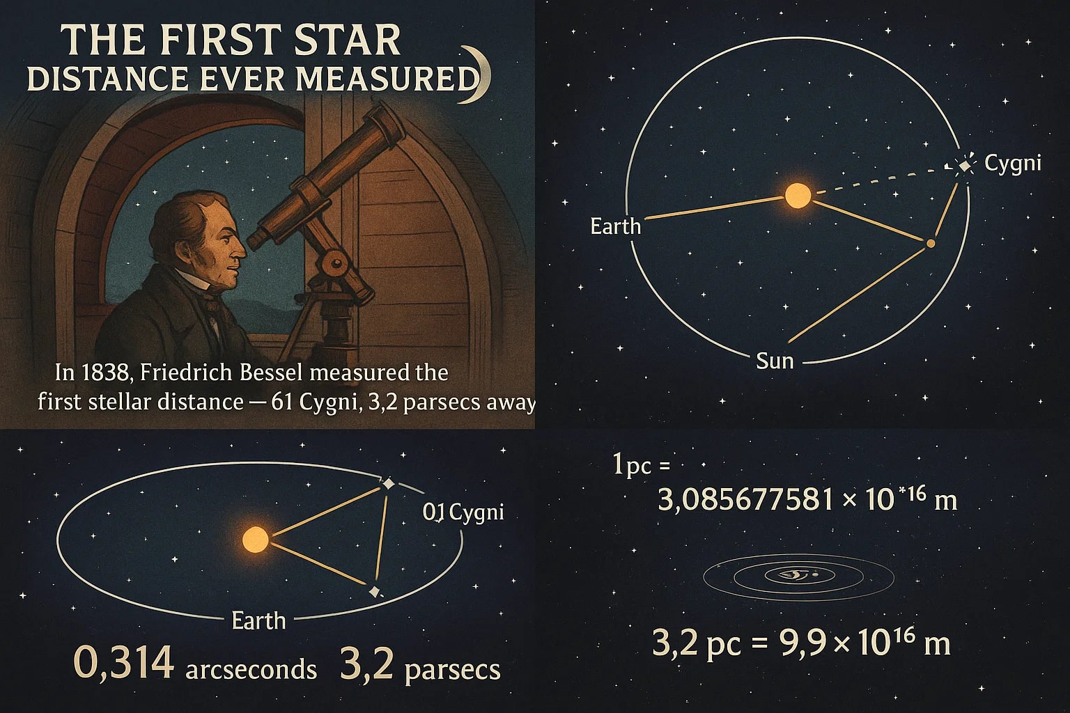 Parseces to Meters Converter