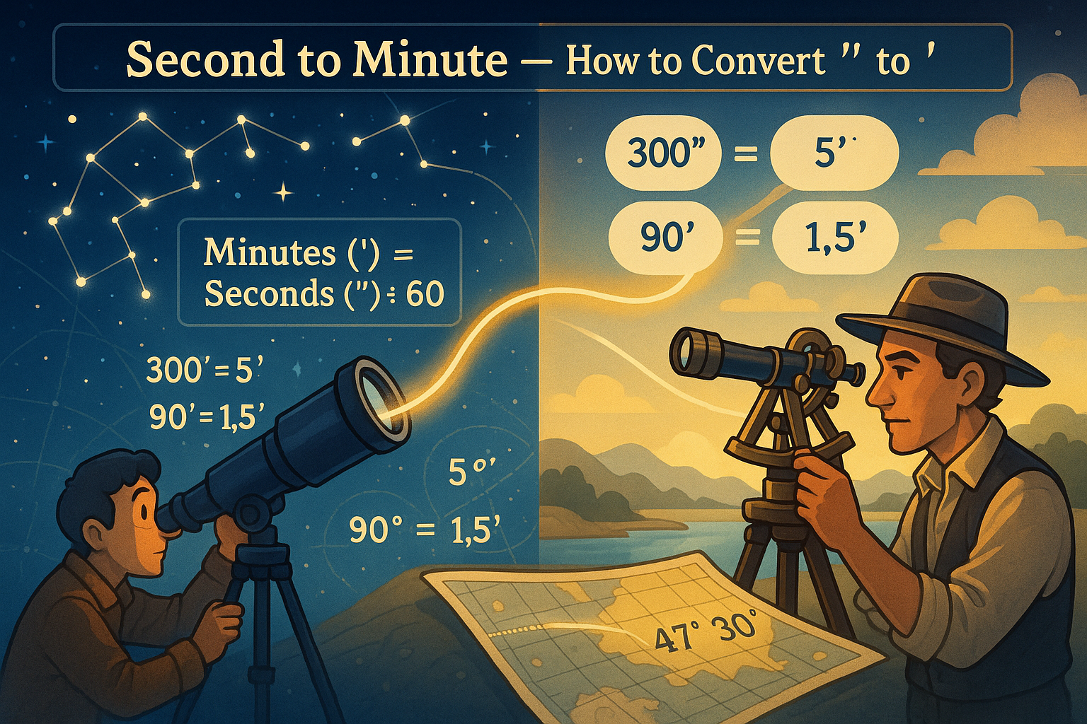 Seconds to Minutes Converter