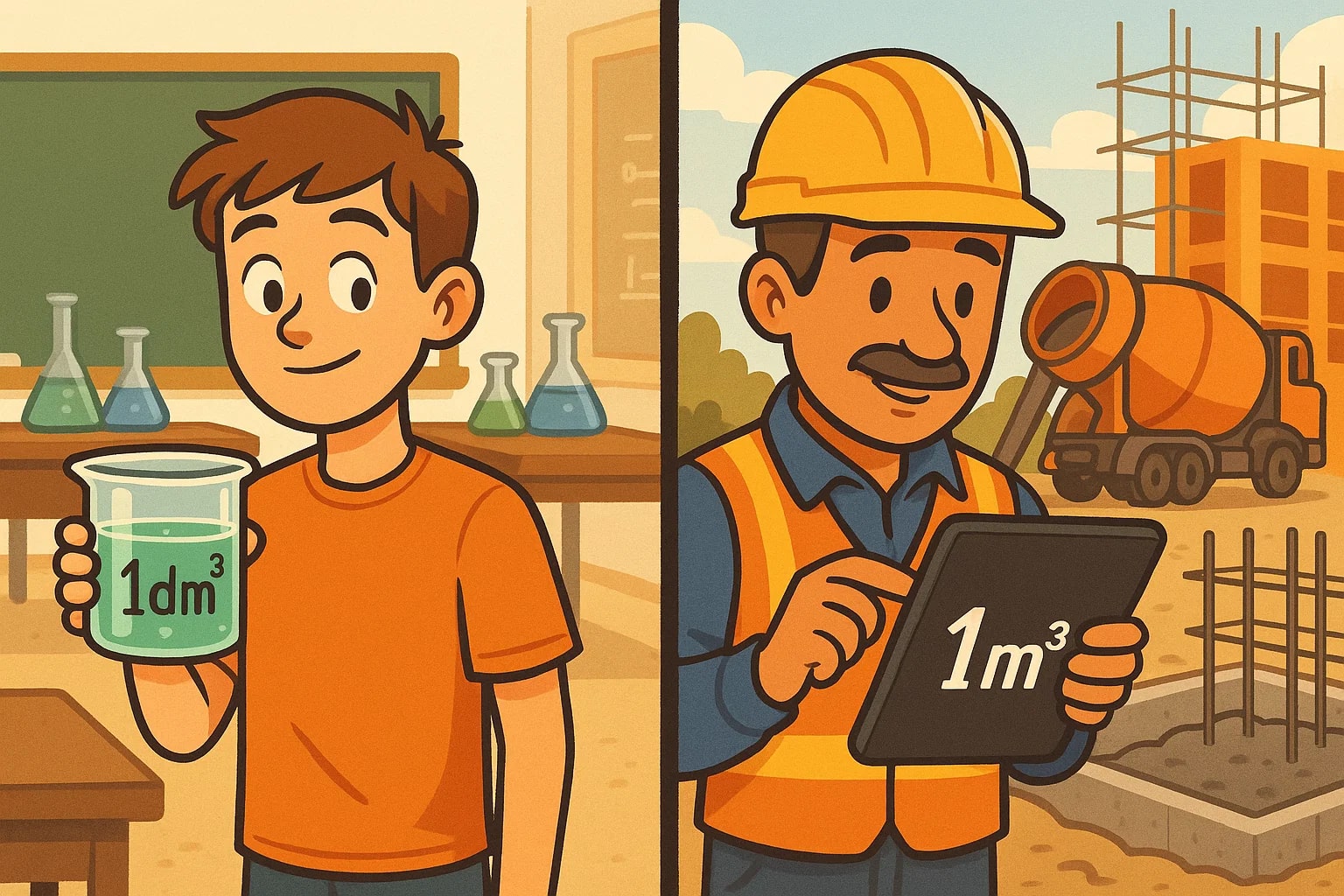 Cubic Meters to Cubic Decimeters Converter