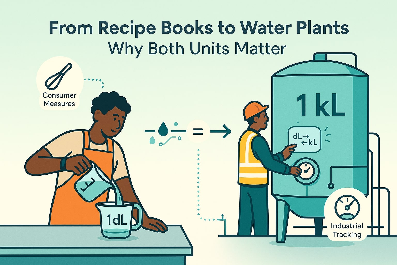 Deciliters to Kiloliters Converter