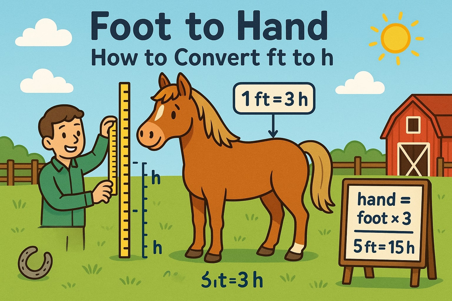 Feets to Hands Converter