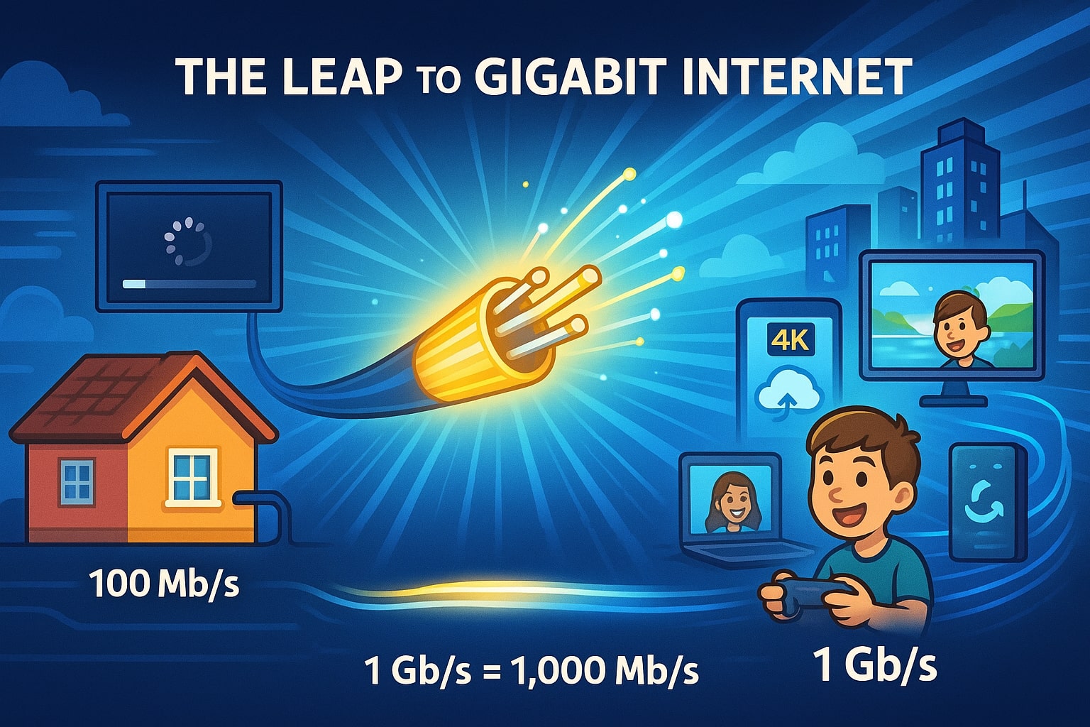 Gigabits to Megabits Converter
