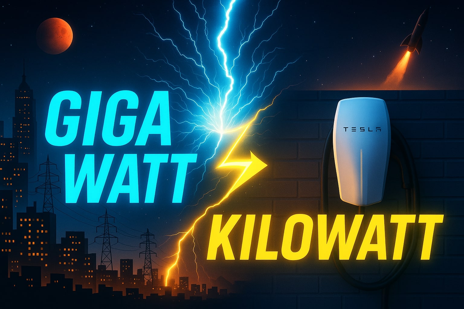 Gigawatts to Kilowatts Converter