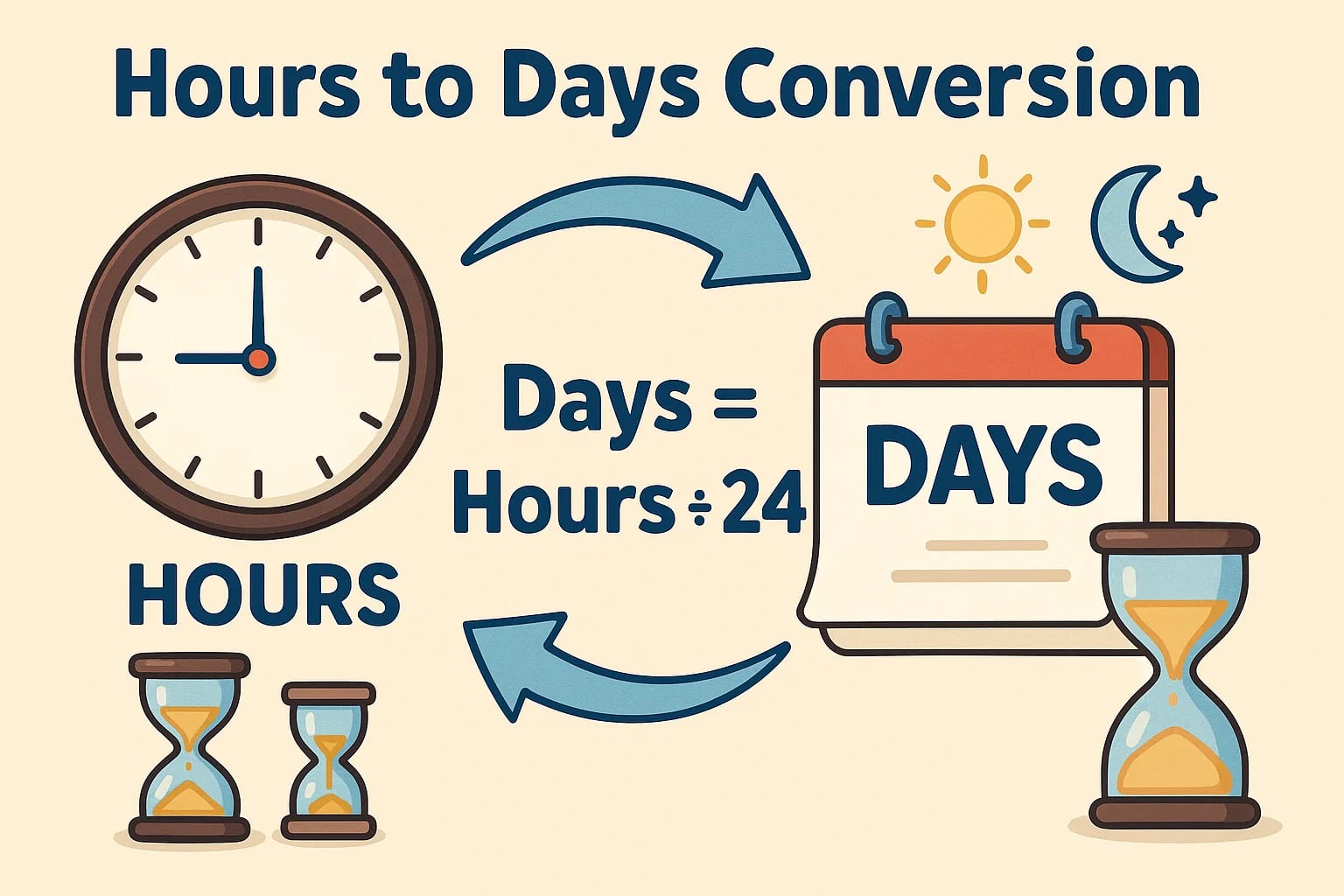 Hours to Days Converter