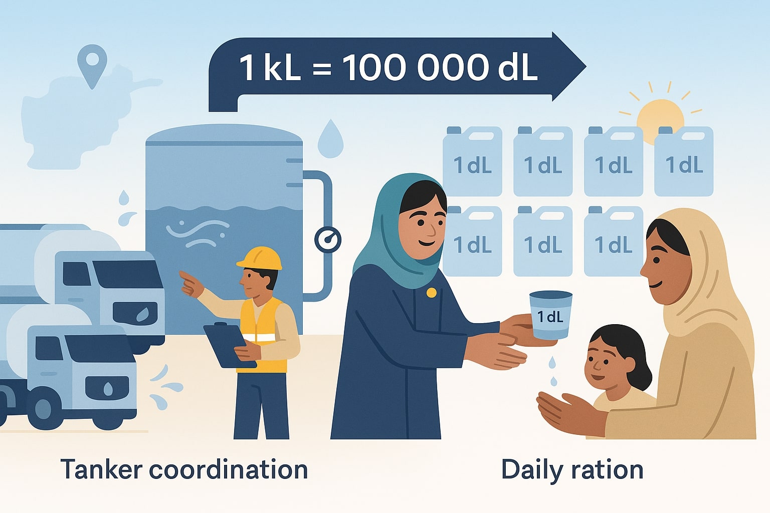 Kiloliters to Deciliters Converter
