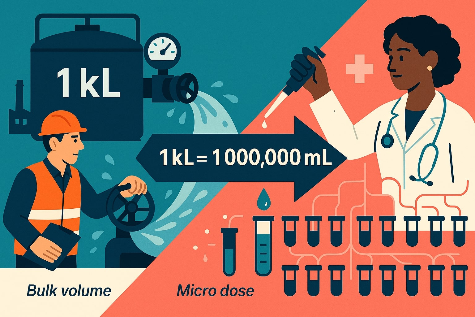 Kiloliters to Milliliters Converter