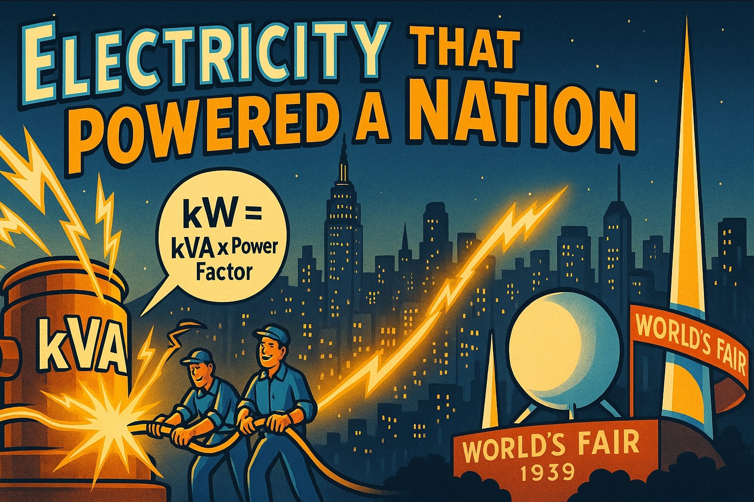 Kilowatts to Kilovolt Amperes Converter