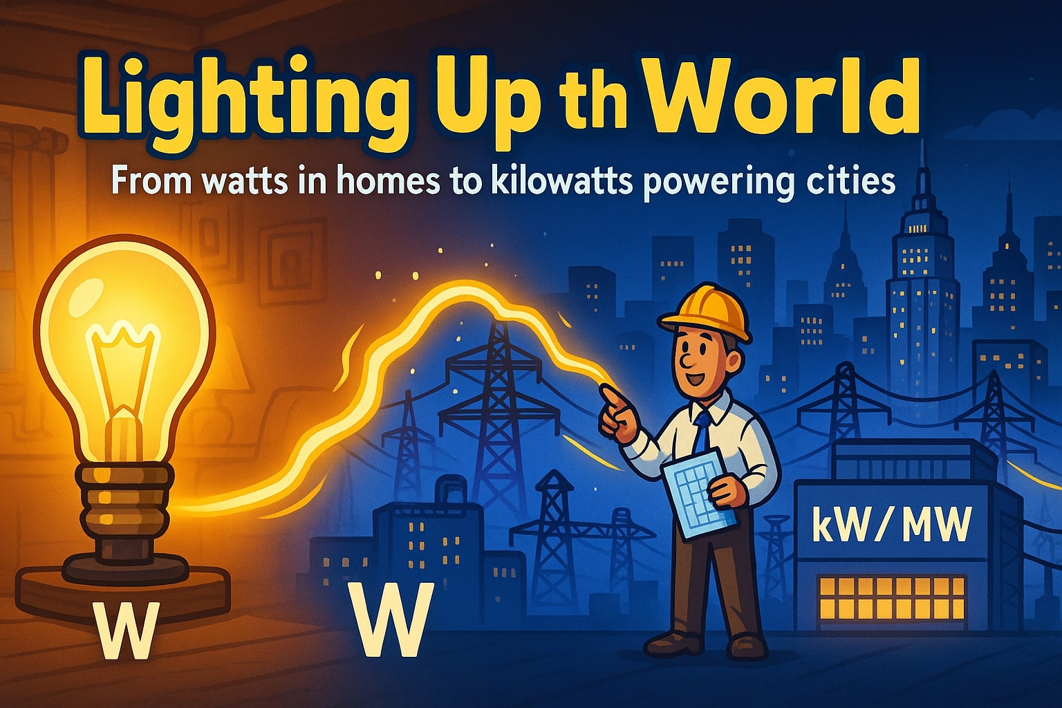 Kilowatts to Watts Converter