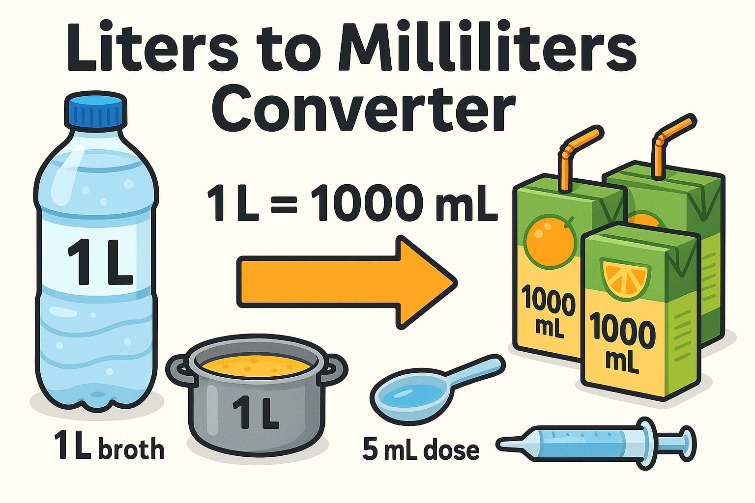 Liters to Centiliters Converter
