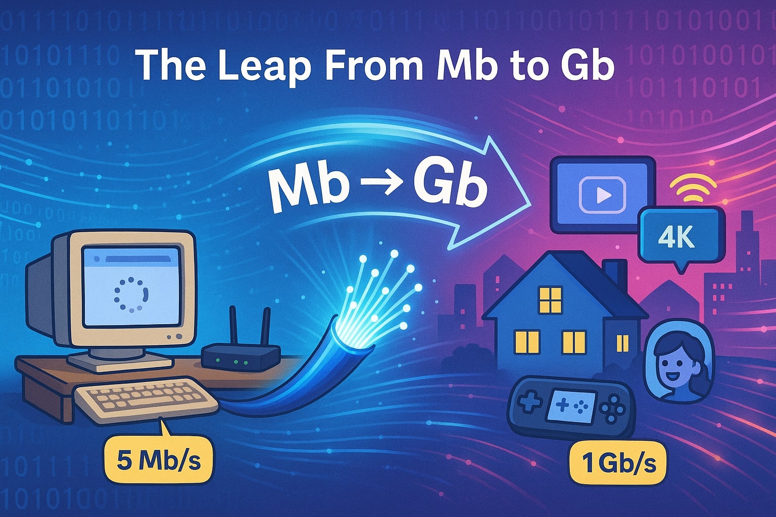  Megabits to Gigabits Converter