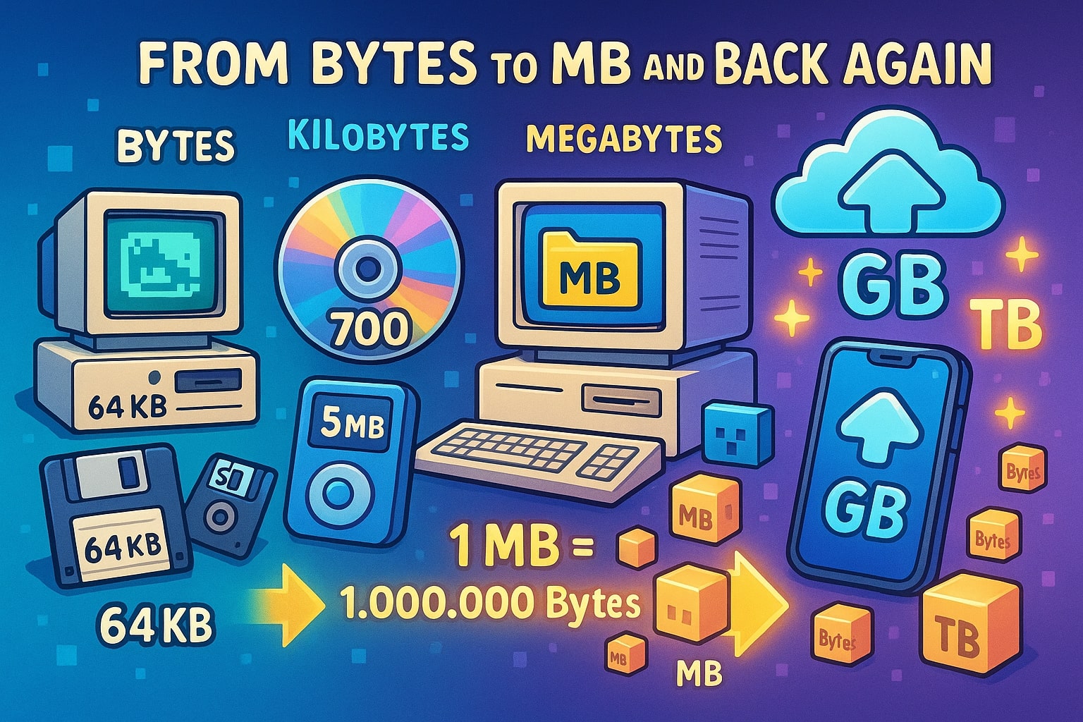 Megabytes to Bytes Converter