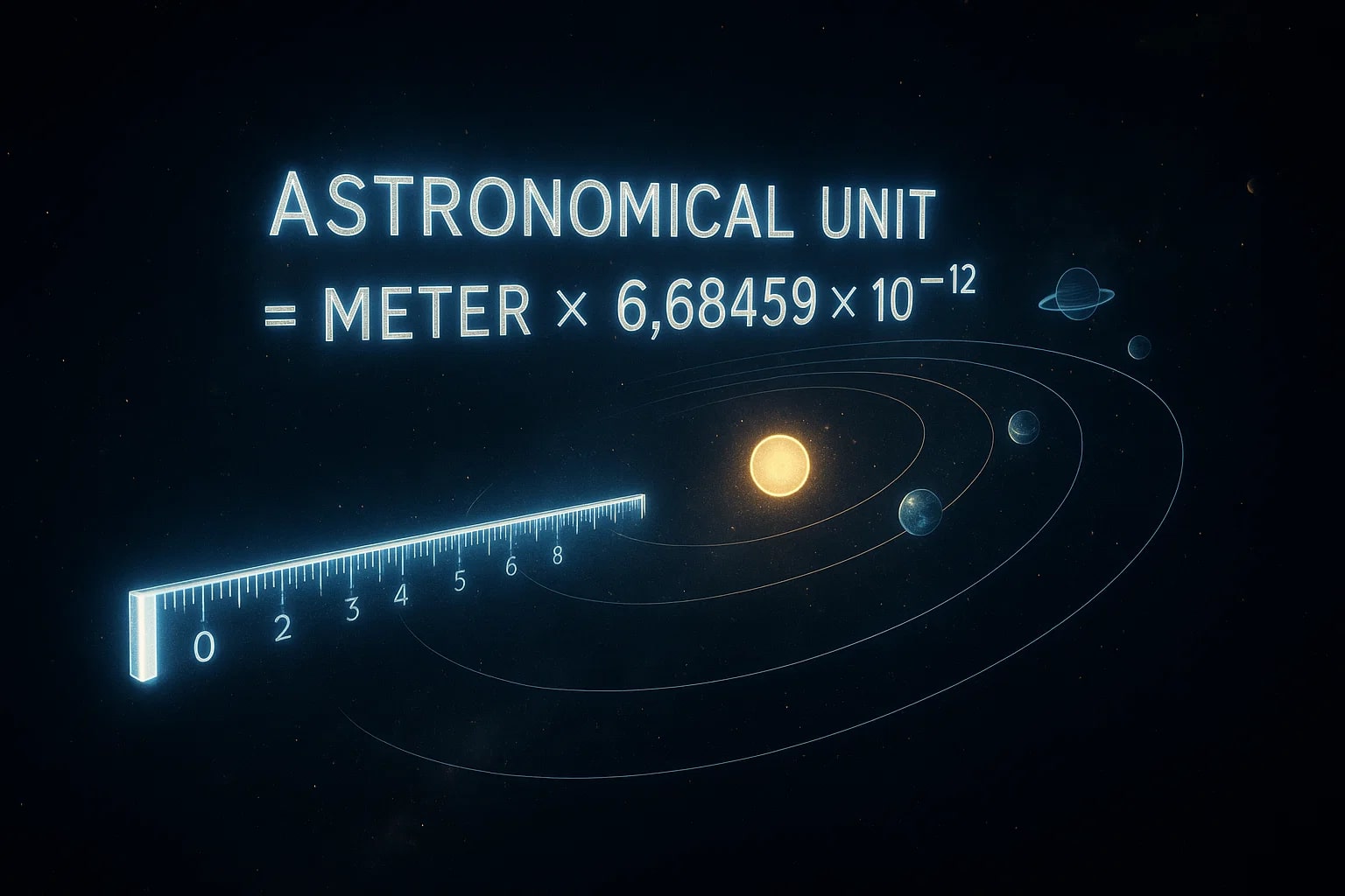 Meters to Astronomical Units Converter