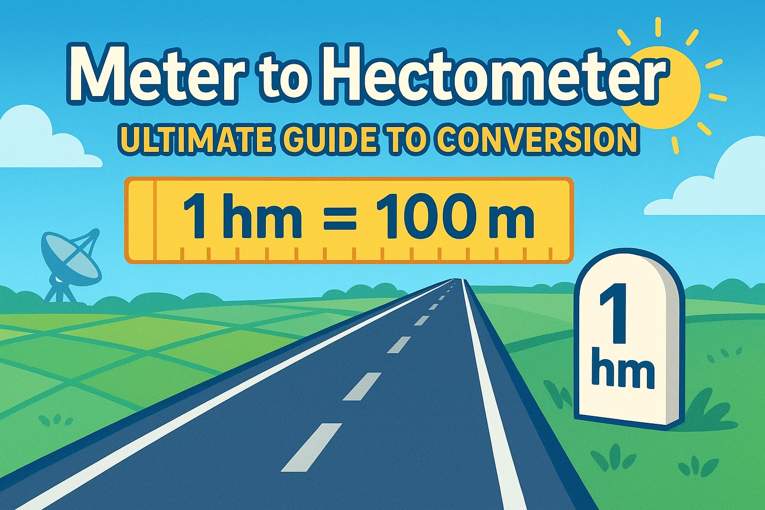 Meters to Hectometers Converter