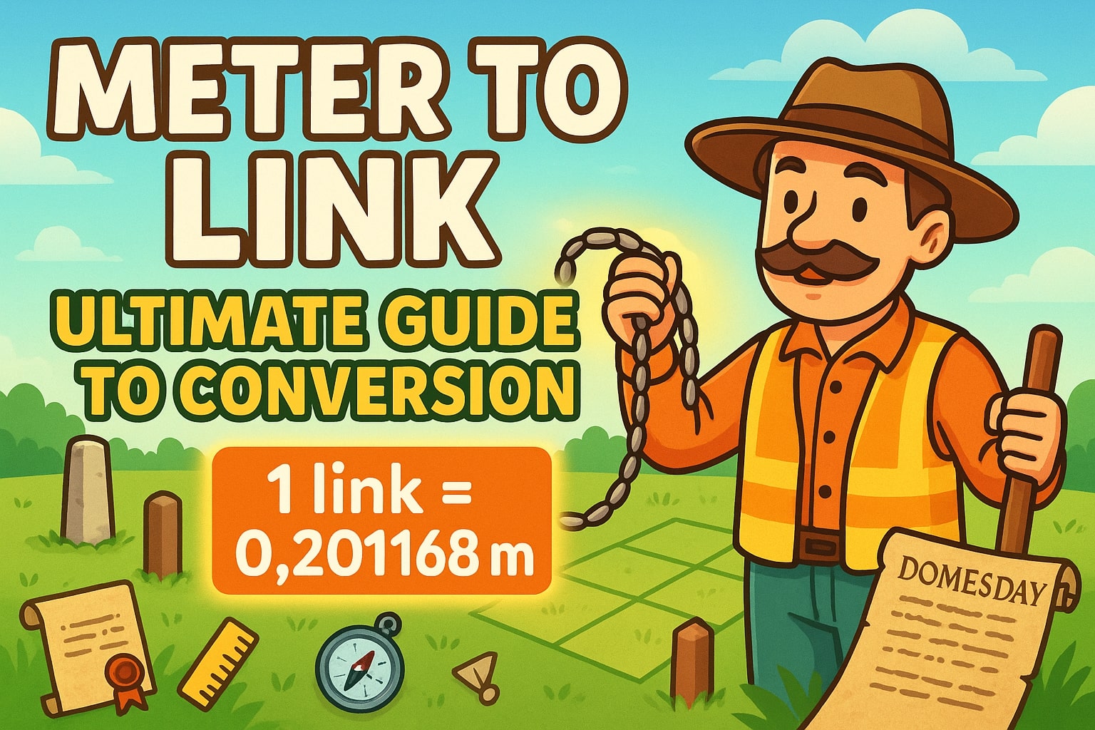 Meters to Links Converter
