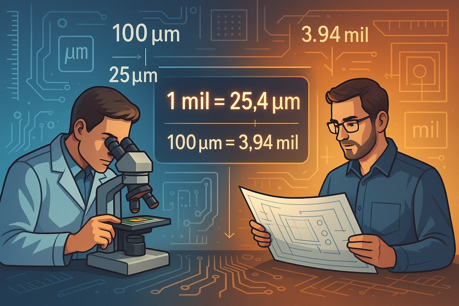 Micrometers to Mils Converter