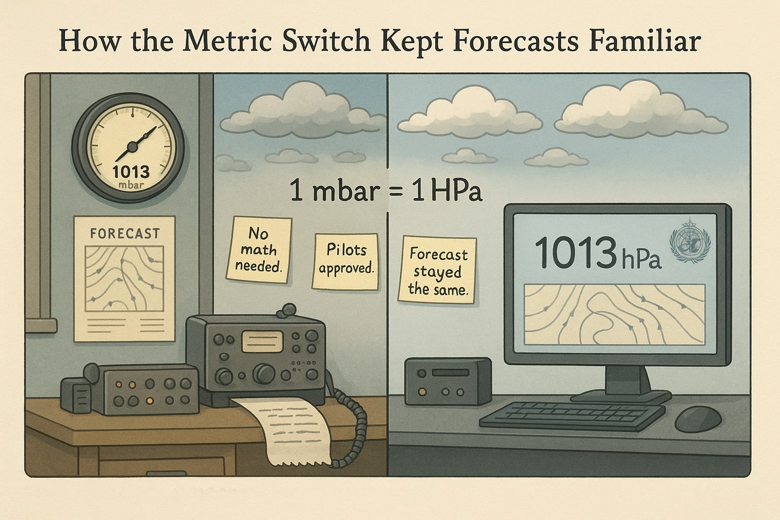 Millibars to Hectopascals Converter
