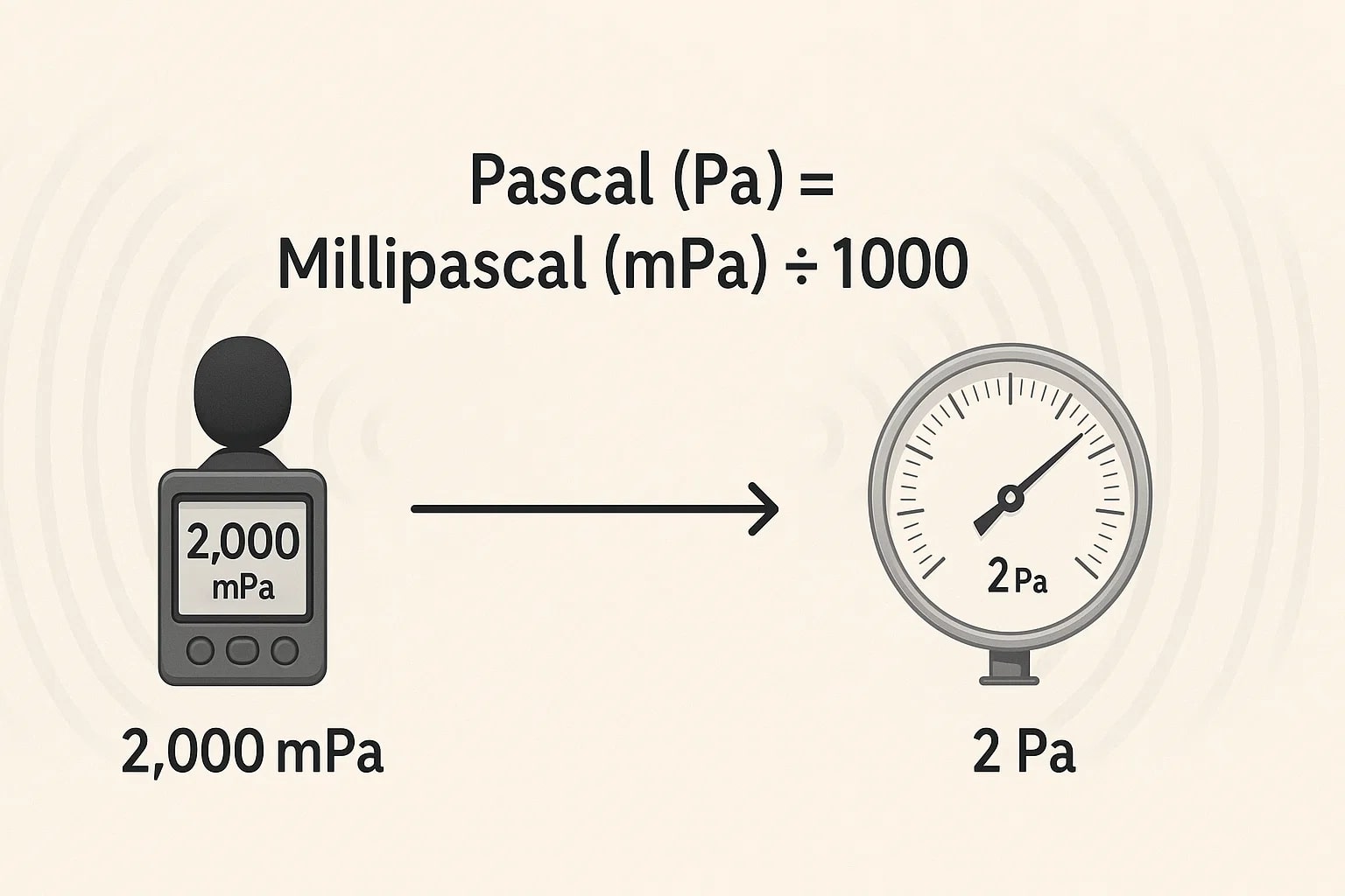 Millipascals to Pascals Converter