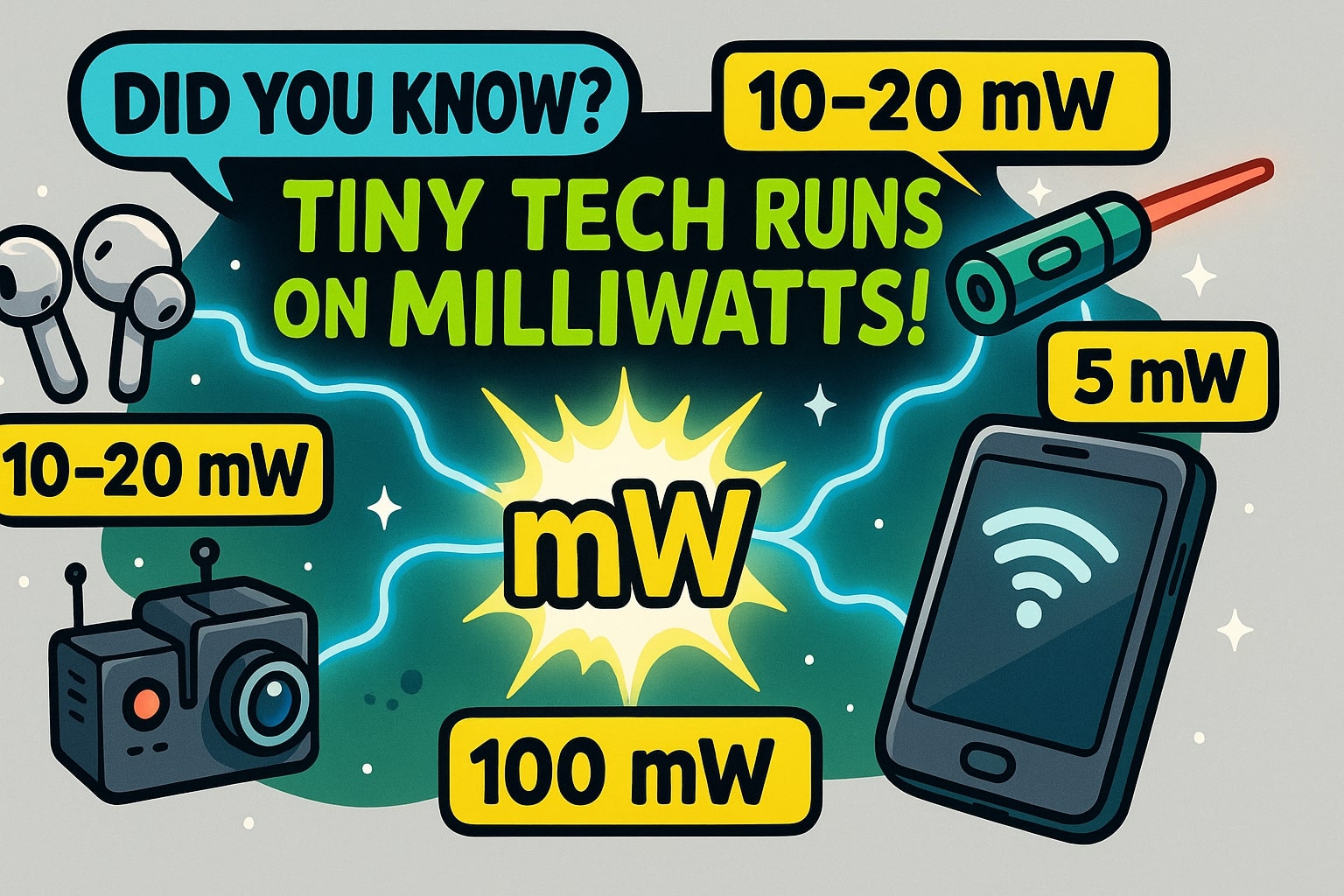 Milliwatts to Watts Converter