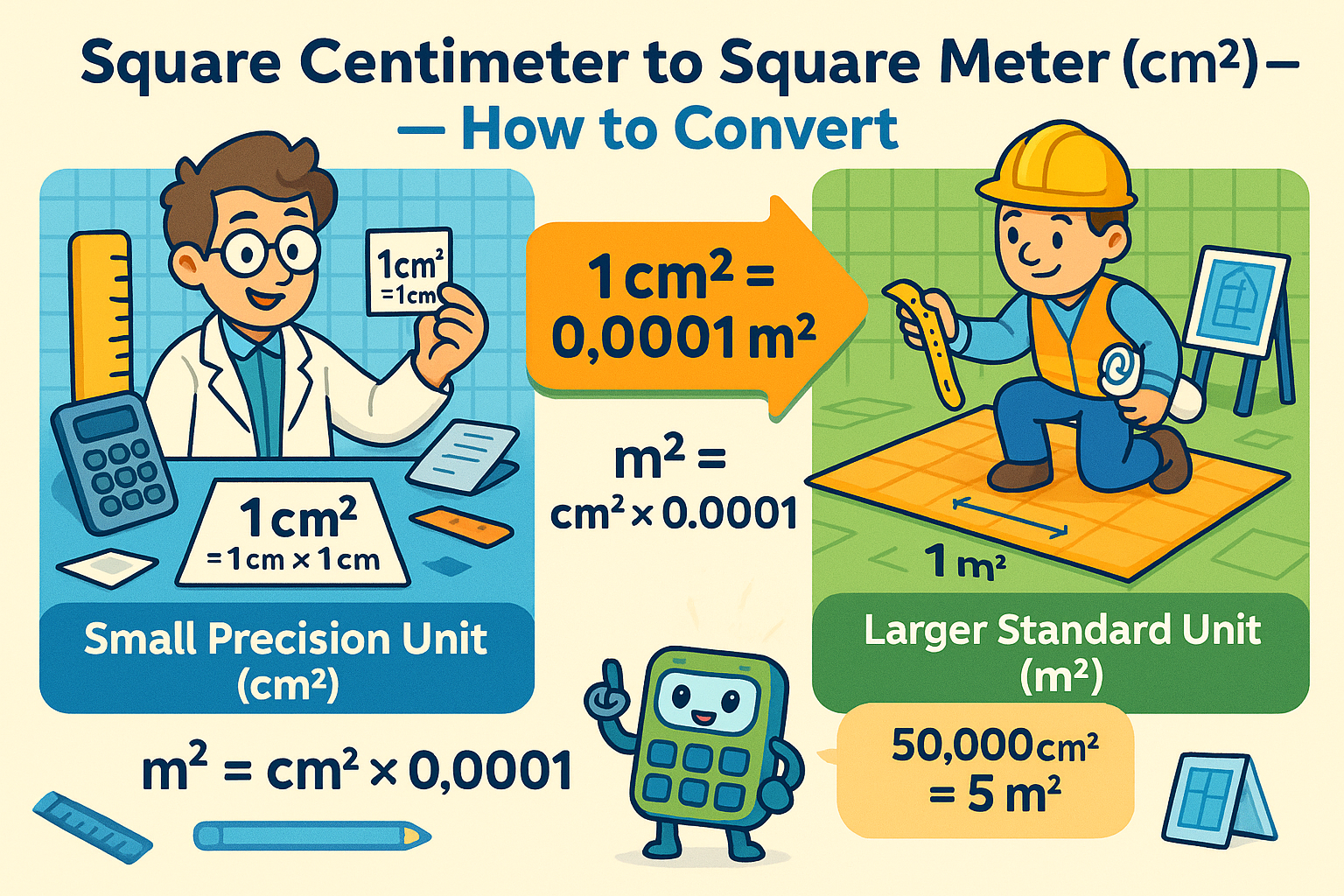  Square Centimeters to Square Meters Converter